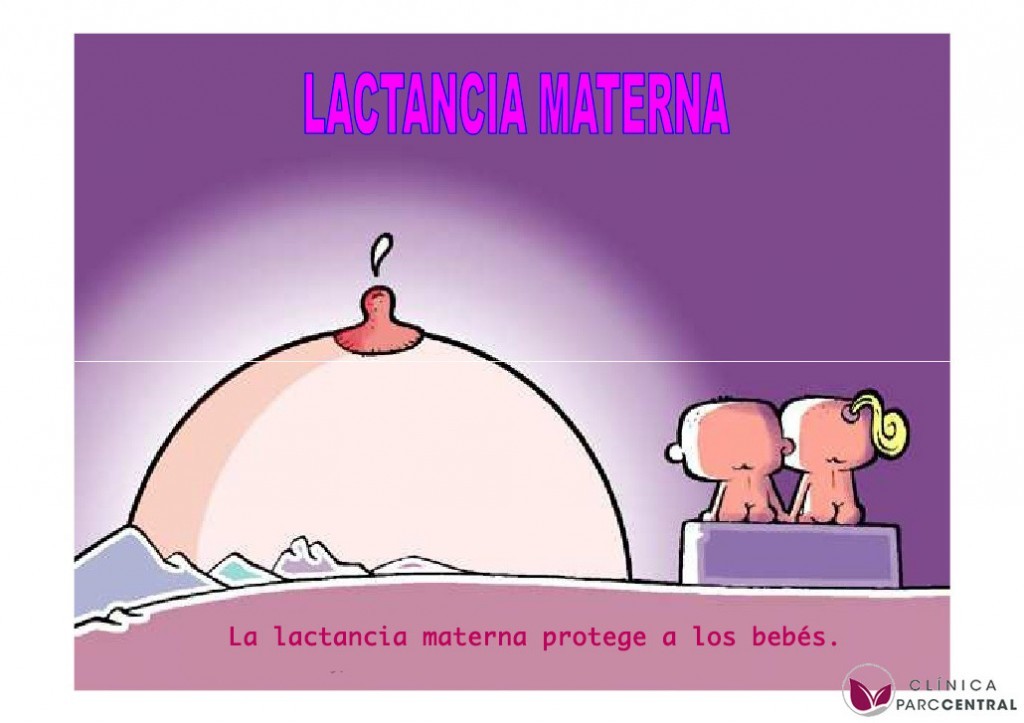 LA LACTANCIA MATERNA PROTEGE A LOS BEBÉS