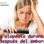 La alopecia durante y después del embarazo